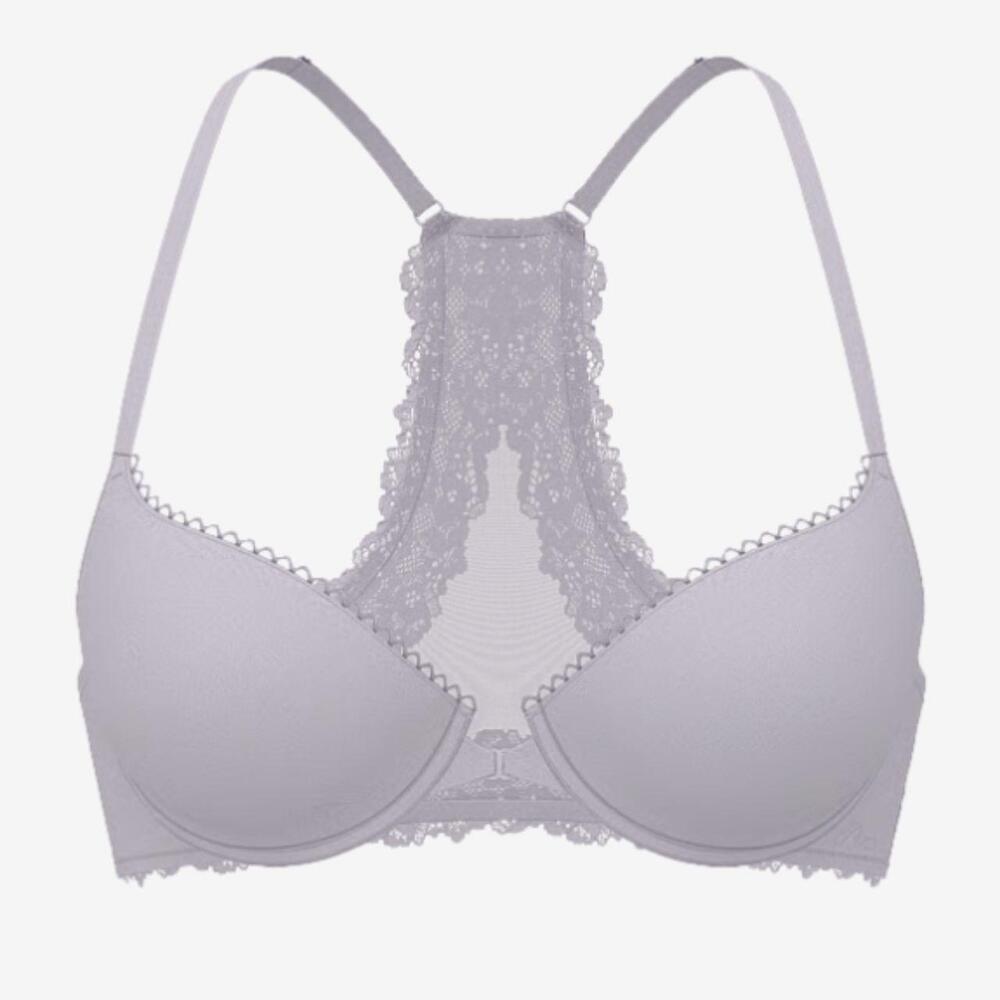 Victoria Secret - Lace Racerback Push-Up Bra - Size 36DD